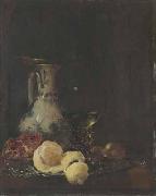 Willem Kalf Stillleben mit Porzellankanne oil painting reproduction
